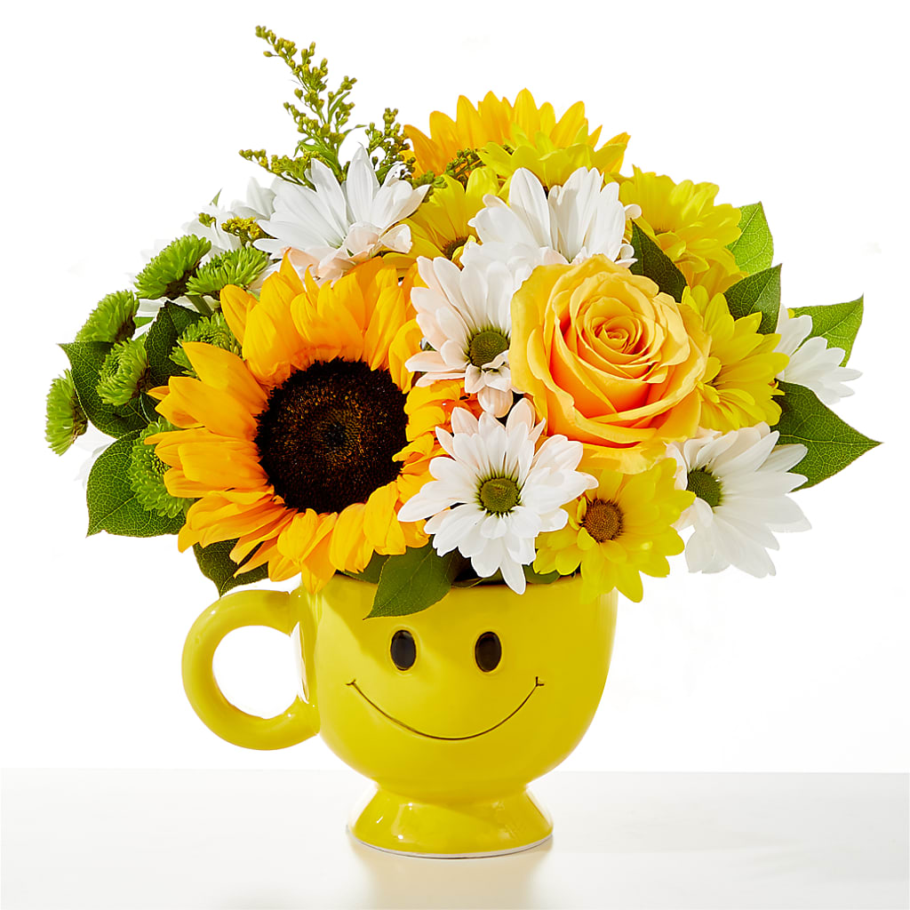 Be Happy Bouquet – Riverside Floral, Tillamook OR