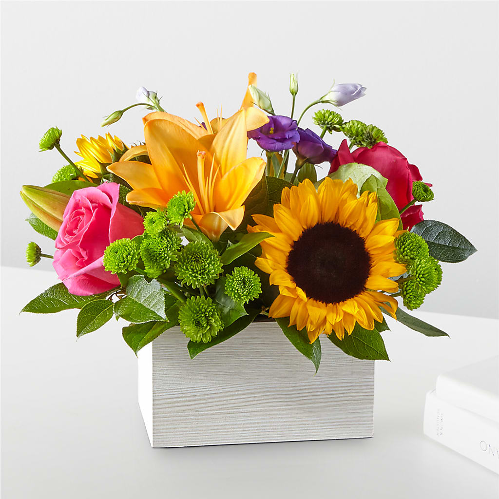 Best Day Box Bouquet – Riverside Floral, Tillamook OR