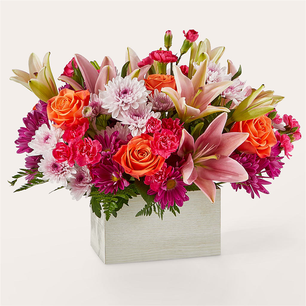 Light of My Life Box Bouquet – Riverside Floral, Tillamook OR