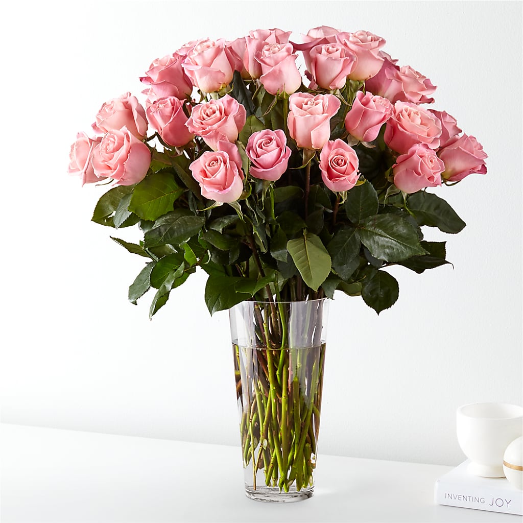 Long Stem Pink Rose Bouquet – Riverside Floral, Tillamook OR