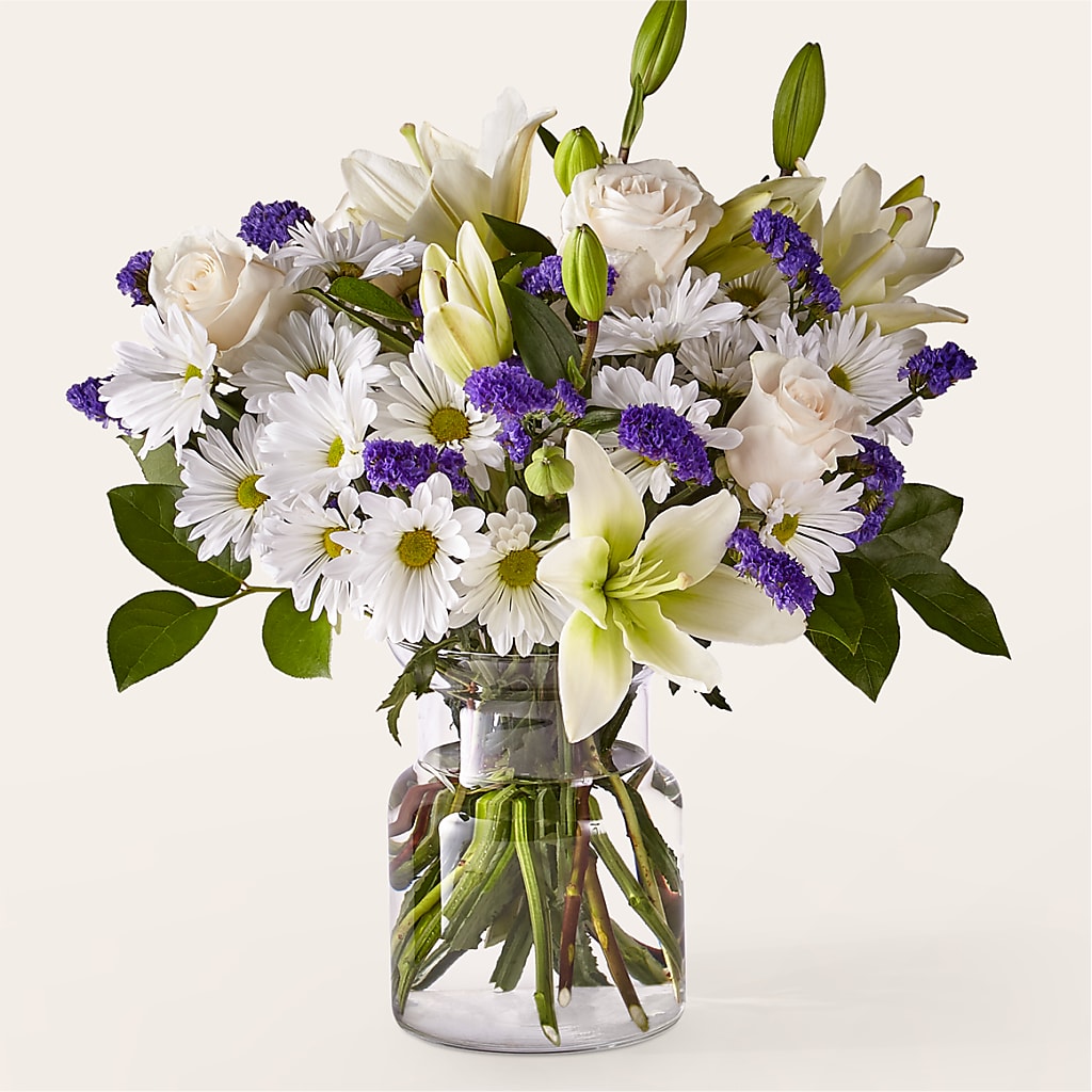 Beyond Blue Bouquet – Riverside Floral, Tillamook OR