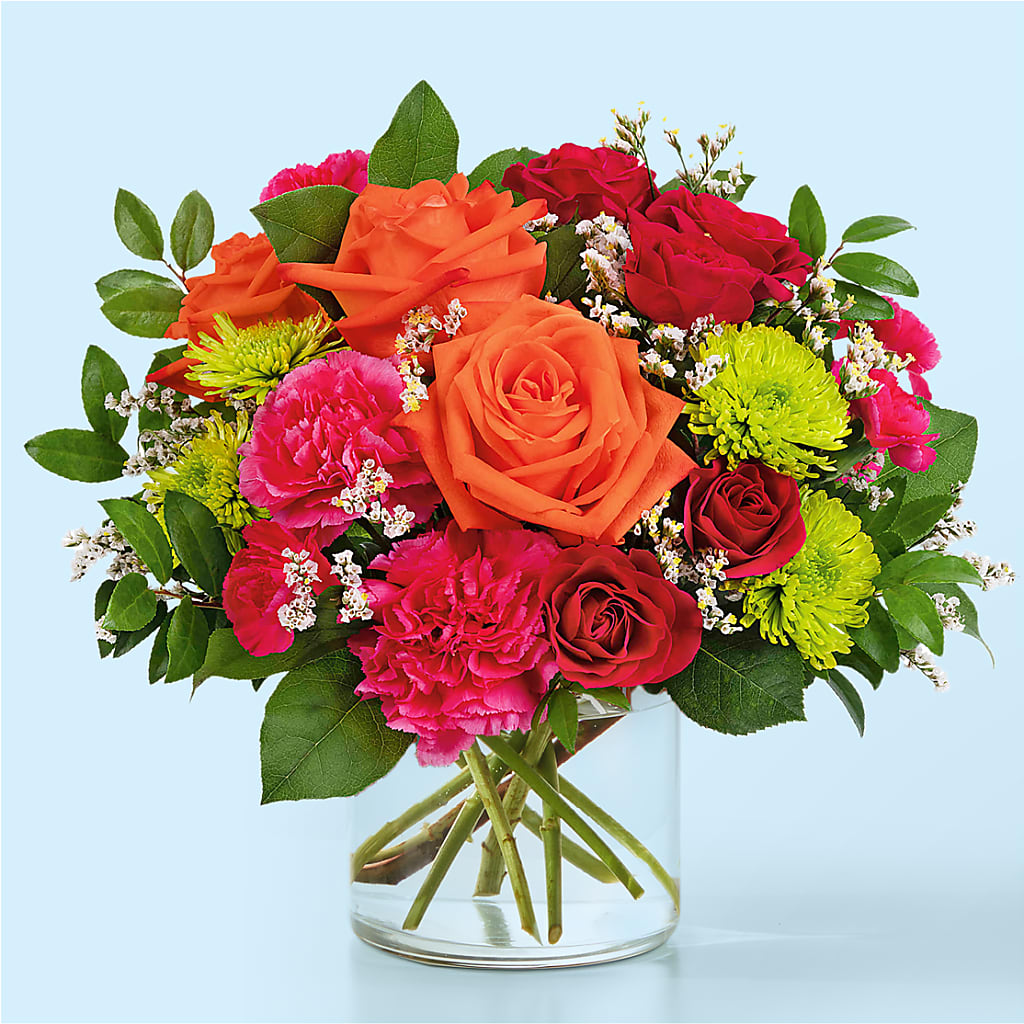 Colorful Carnival Bouquet – Riverside Floral, Tillamook OR