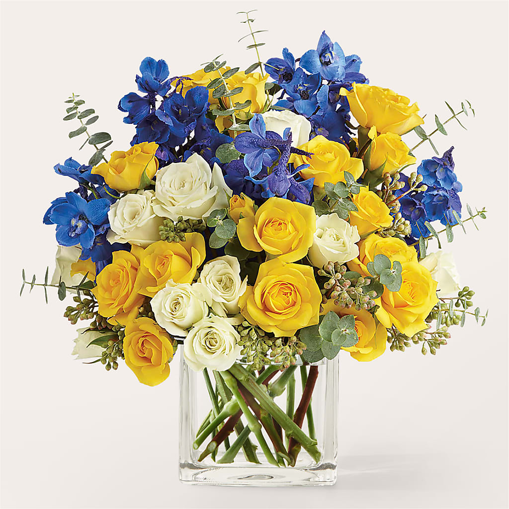 Sparkling Citrine Bouquet – Riverside Floral, Tillamook OR