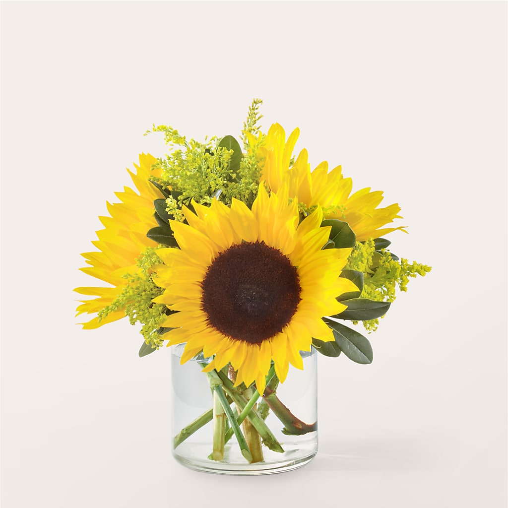 Beaming Sunflower Bouquet – Riverside Floral, Tillamook OR