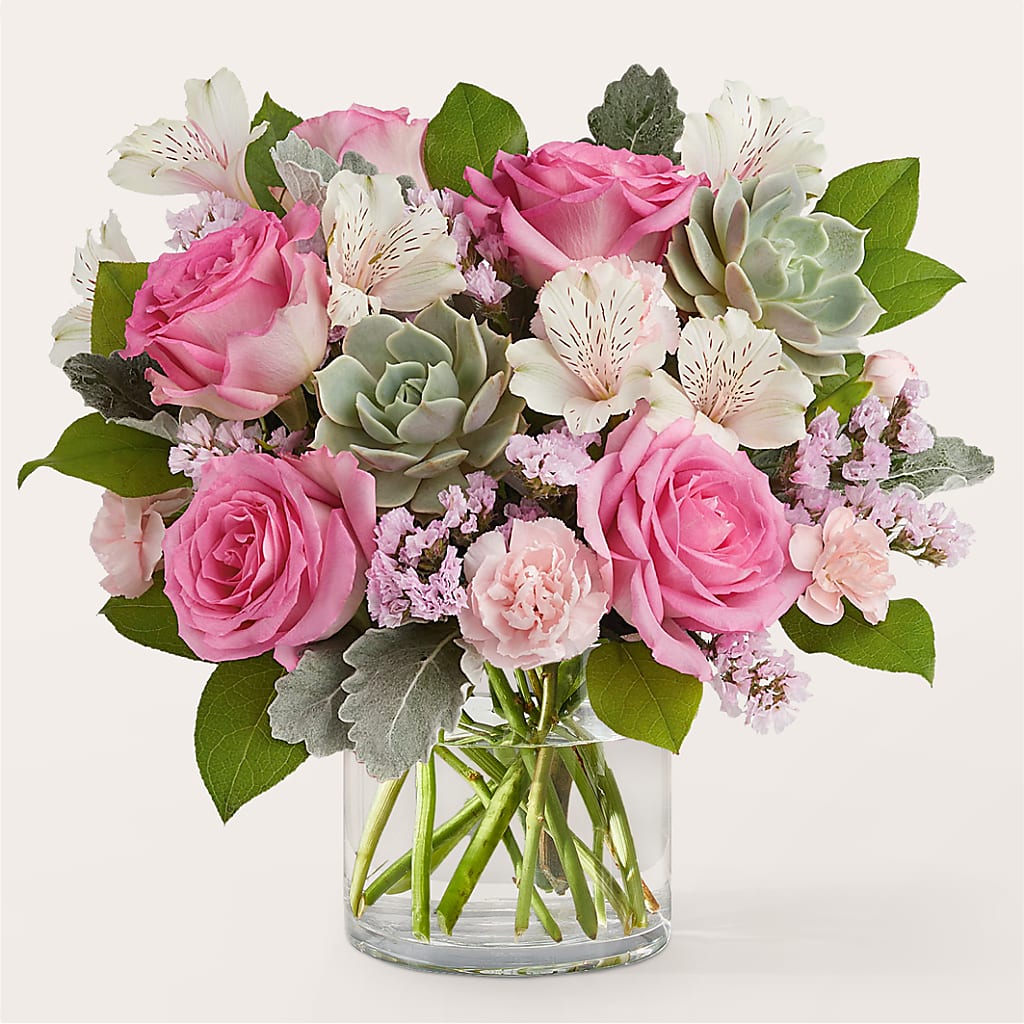 Dusty Rose Bouquet – Riverside Floral, Tillamook OR