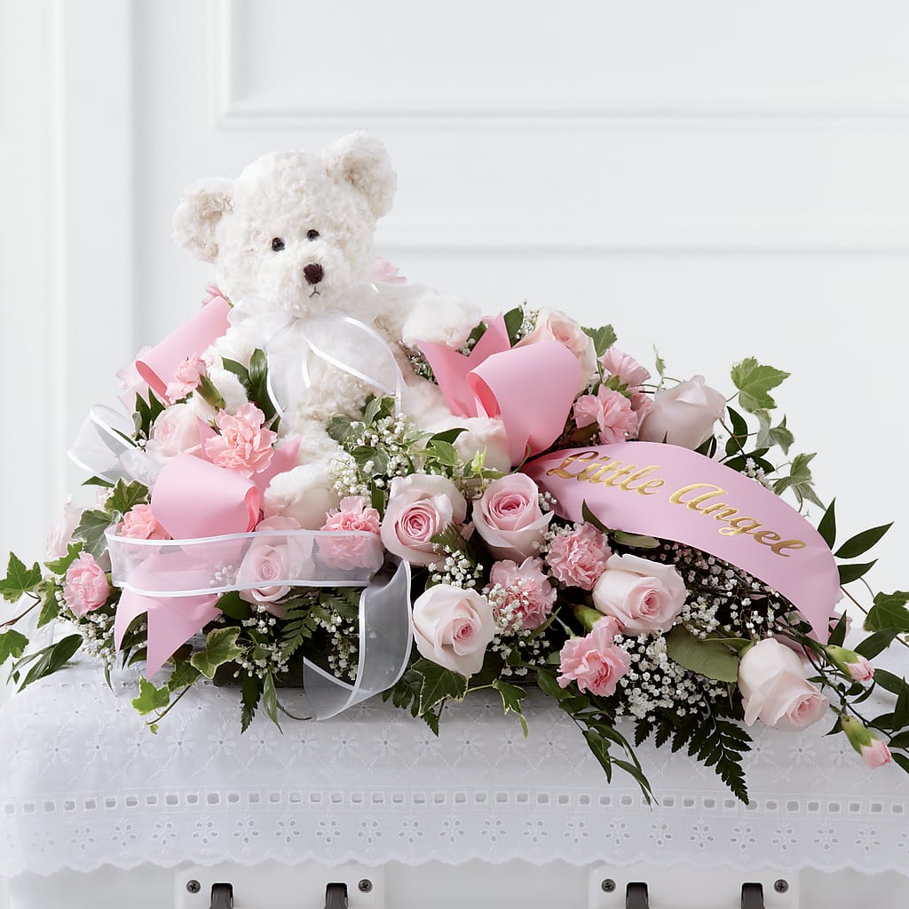 Touch of Sympathy Casket Spray – Riverside Floral, Tillamook OR