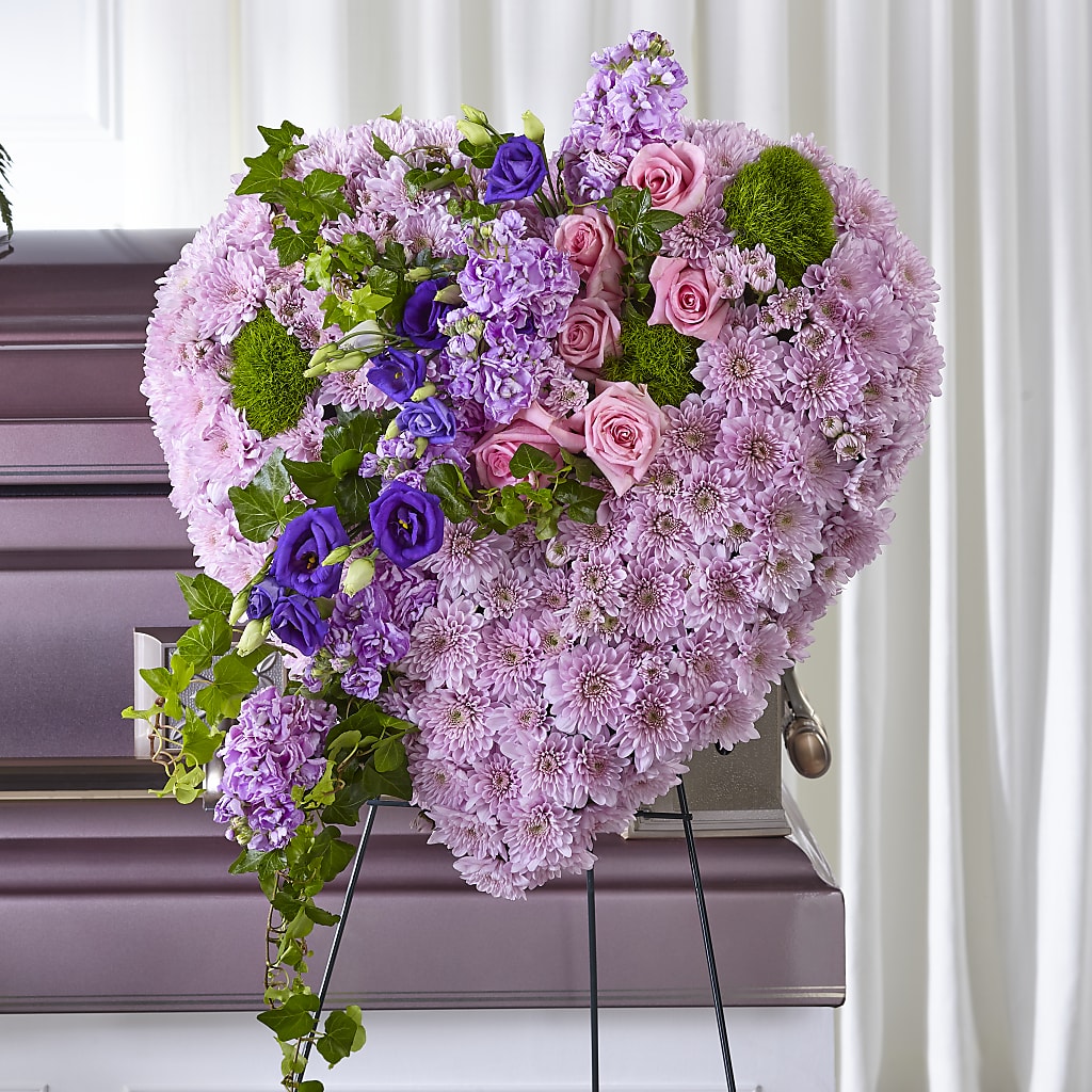 Treasured Love Standing Heart – Riverside Floral, Tillamook OR