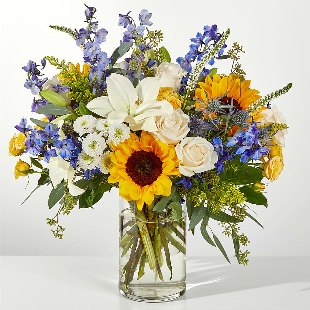 Wonderfully Sunny Bouquet – Riverside Floral, Tillamook OR
