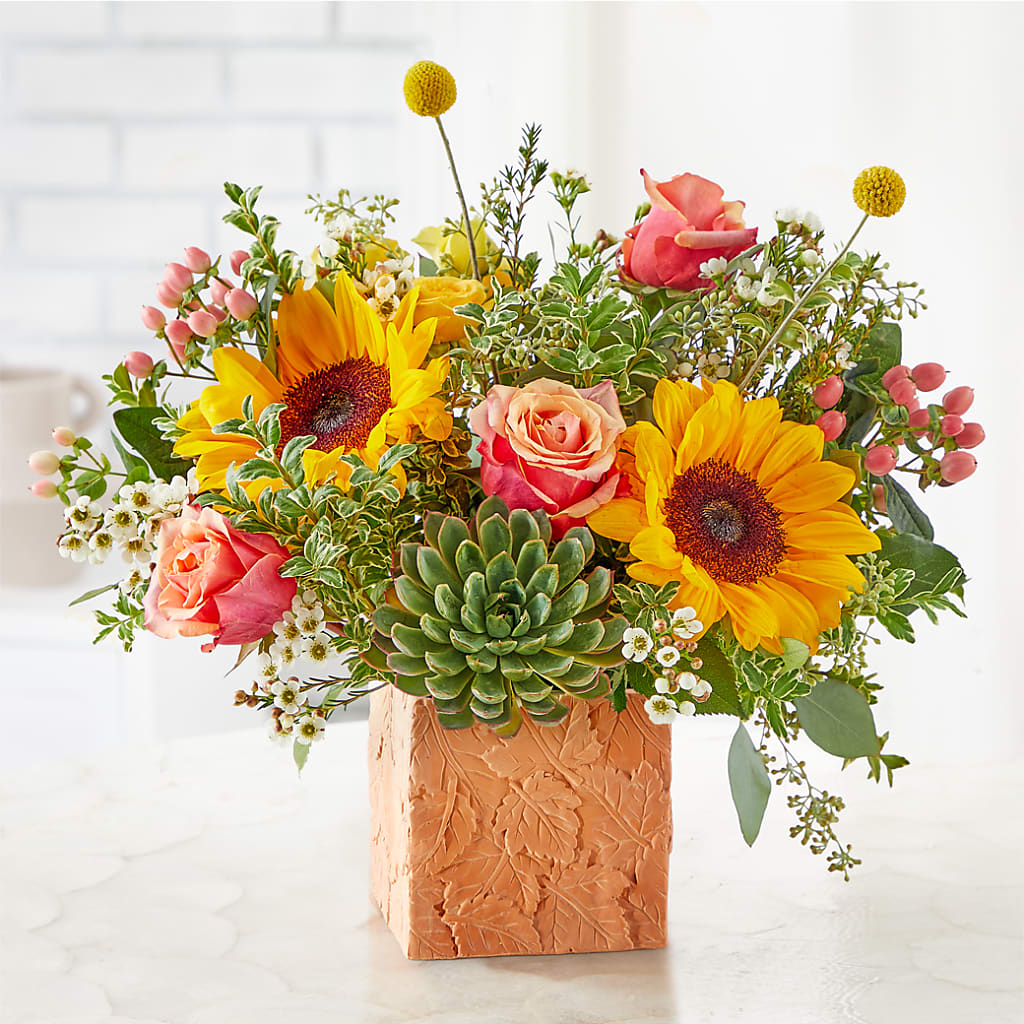 Sunflower Season Bouquet –  Riverside Floral, Tillamook OR