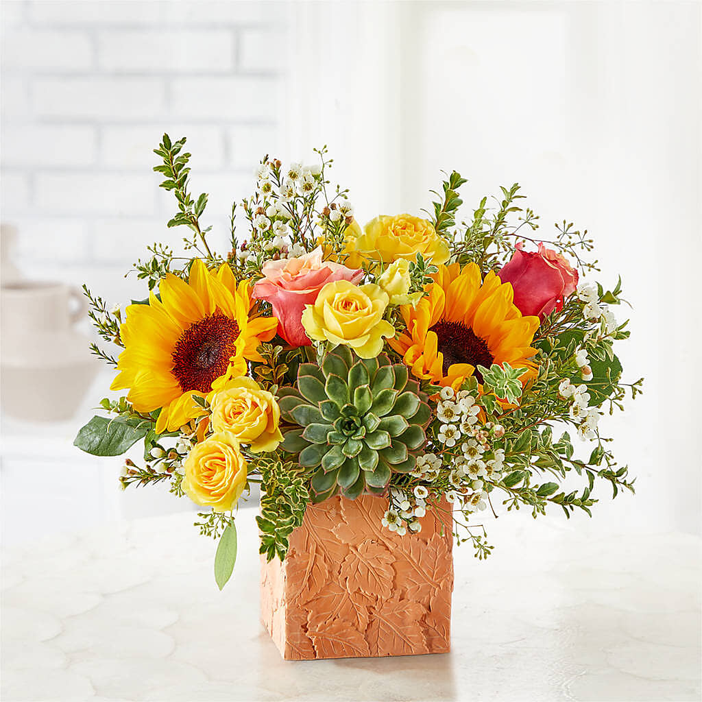 Sunflower Season Bouquet –  Riverside Floral, Tillamook OR