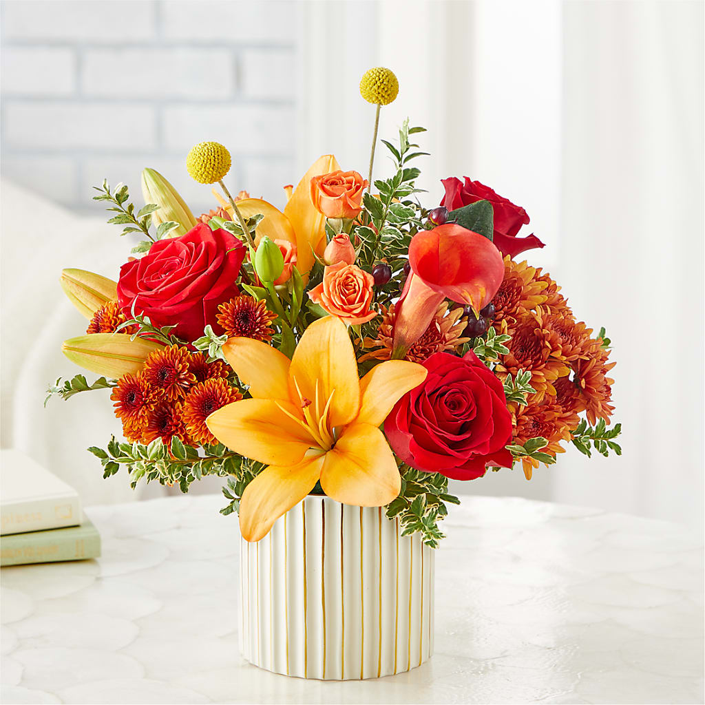 Scarlet Skies Bouquet –  Riverside Floral, Tillamook OR