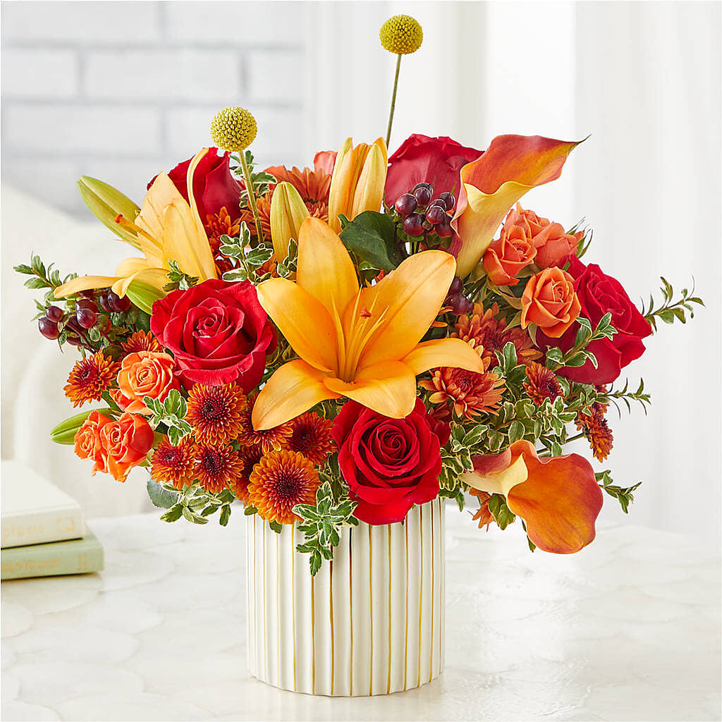 Scarlet Skies Bouquet –  Riverside Floral, Tillamook OR