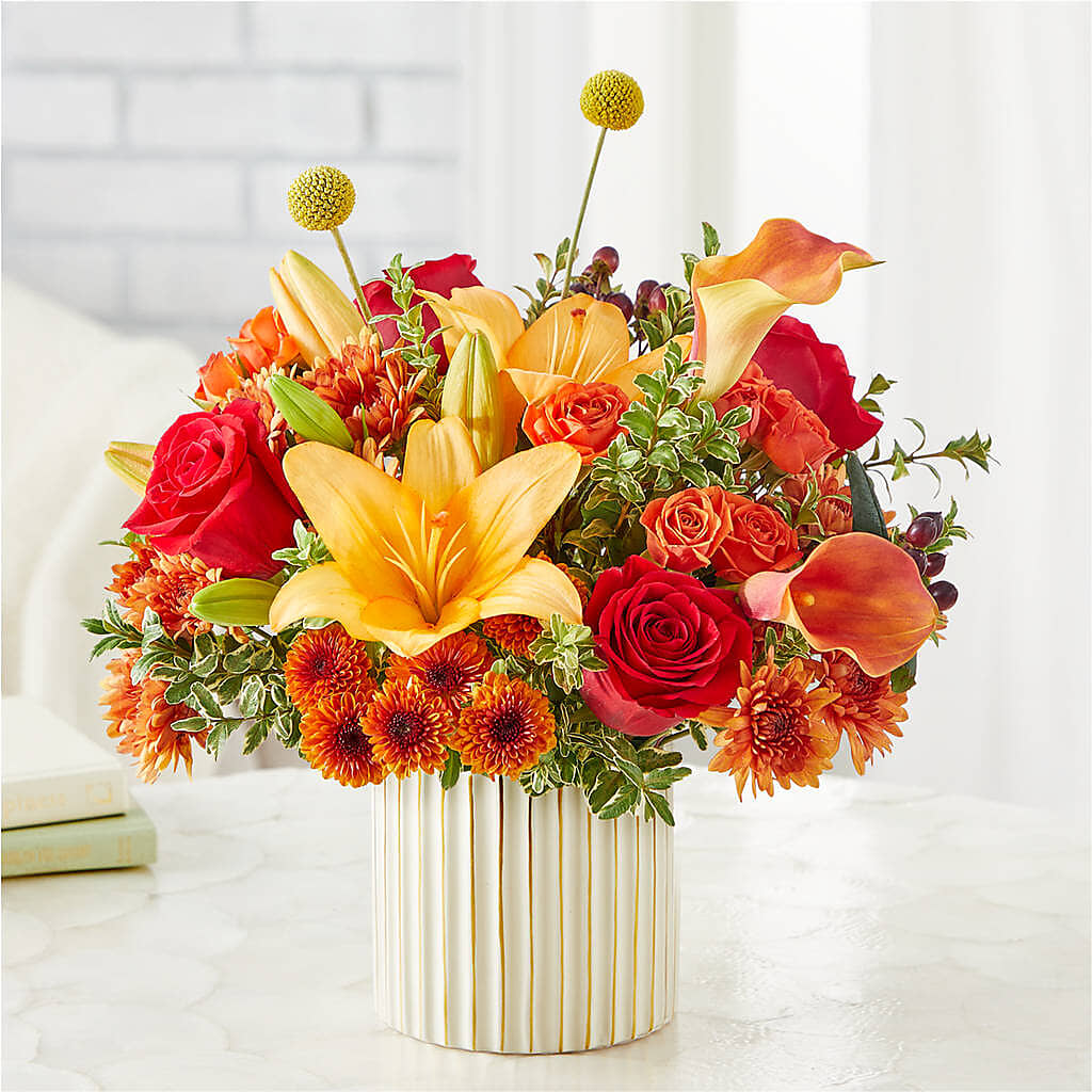 Scarlet Skies Bouquet –  Riverside Floral, Tillamook OR