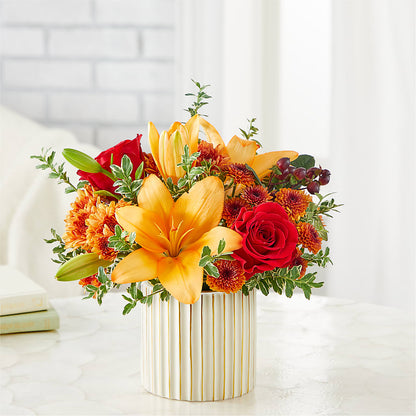 Scarlet Skies Bouquet –  Riverside Floral, Tillamook OR