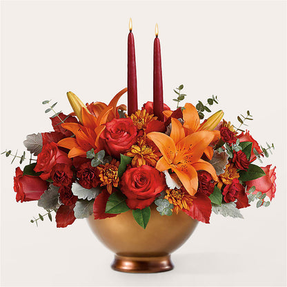 Fruits of Fall Centerpiece –  Riverside Floral, Tillamook OR