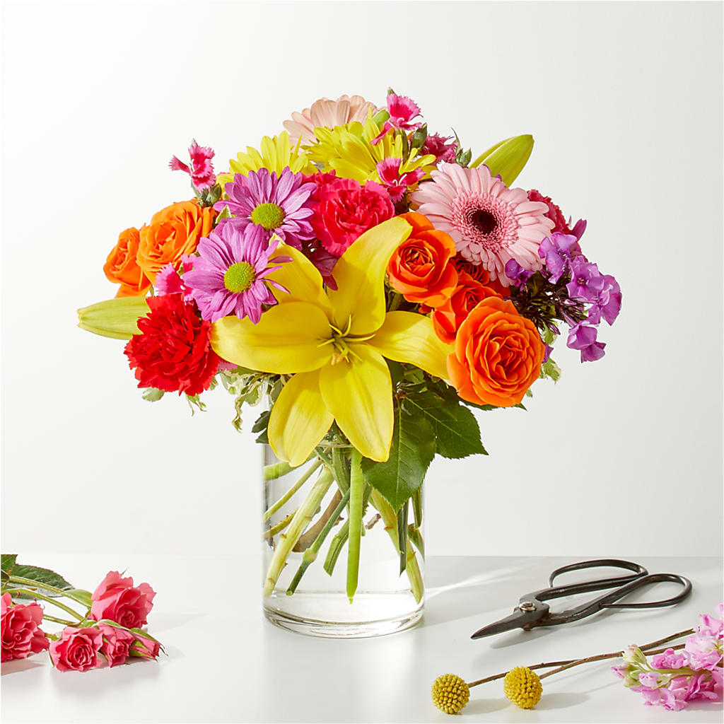 Cue the Confetti - A Florist Original –  Riverside Floral, Tillamook OR