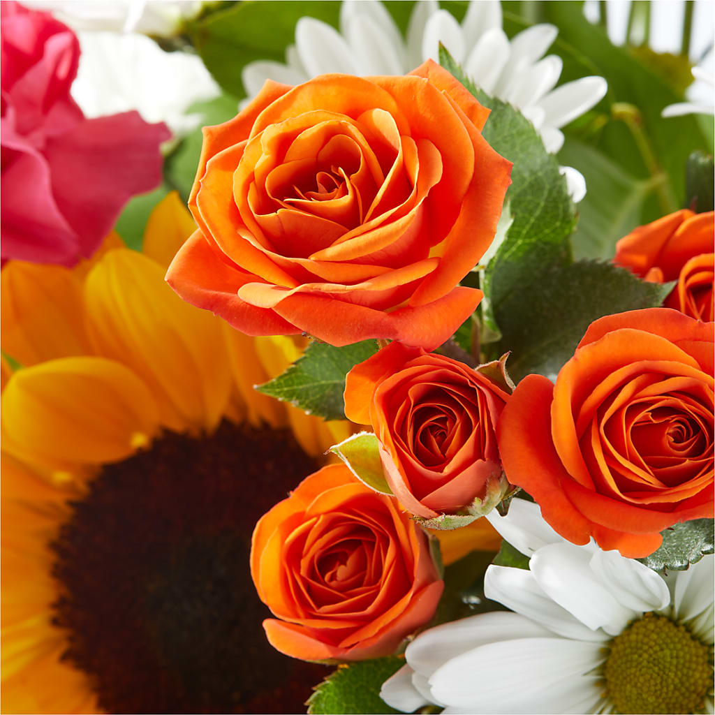 Sun-drenched Blooms Bouquet –  Riverside Floral, Tillamook OR