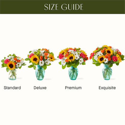 Sun-drenched Blooms Bouquet –  Riverside Floral, Tillamook OR