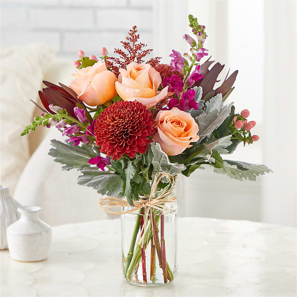 Moody Hues Bouquet –  Riverside Floral, Tillamook OR