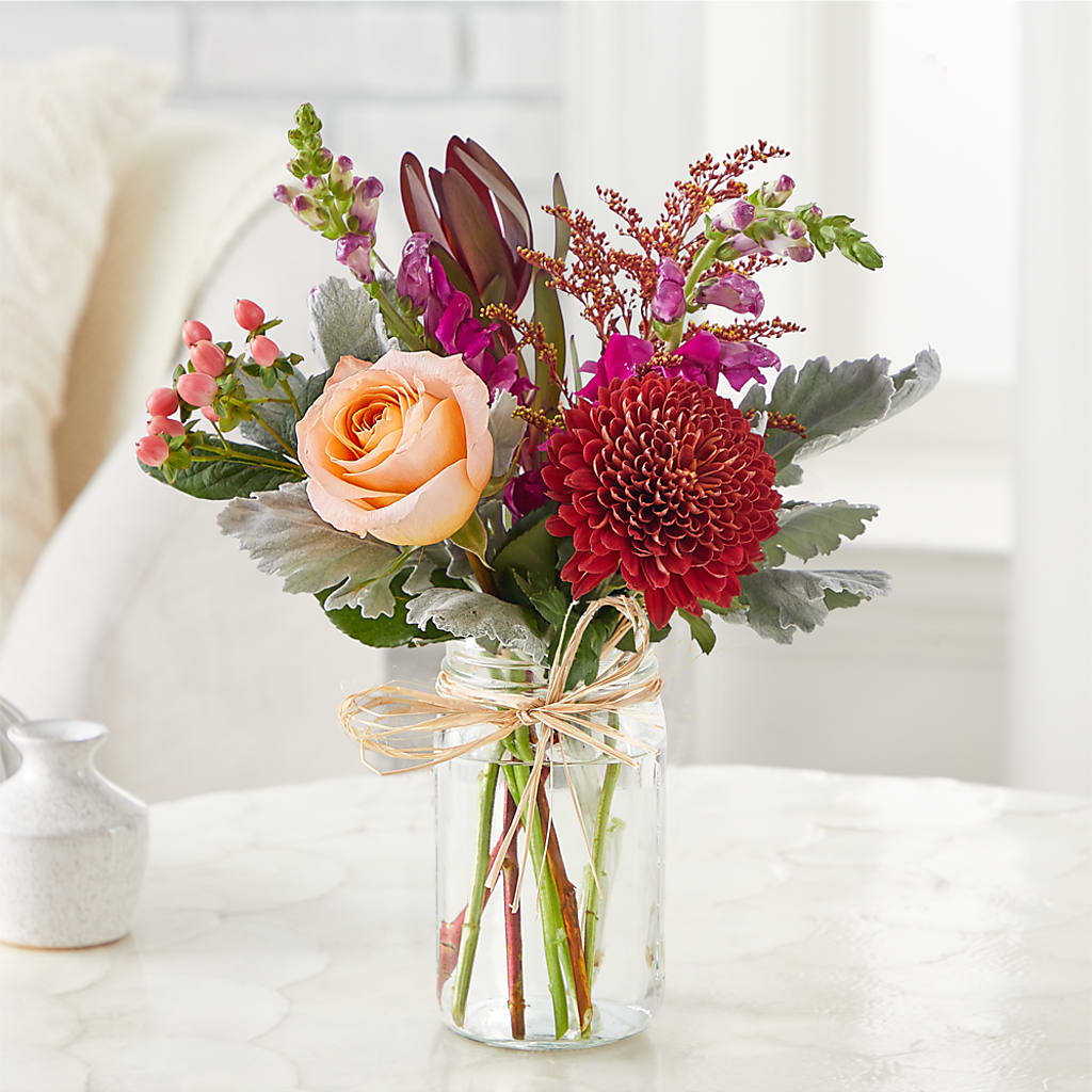 Moody Hues Bouquet –  Riverside Floral, Tillamook OR