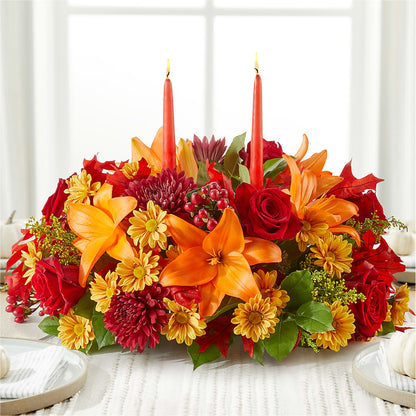 Autumn's Embrace Centerpiece –  Riverside Floral, Tillamook OR